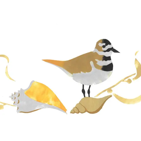 Shore Bird Wall Stencil | 1242 by Designer Stencils | Animal & Nature Stencils | Reusable Art Craft Stencils for Painting on Walls, Canvas, Wood | Reusable Plastic Paint Stencil for Home Makeover | Easy to Use & Clean Art Stencil {2}