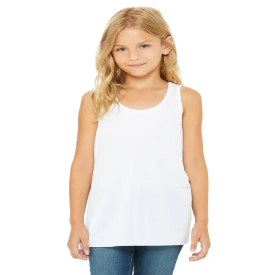 Youth Flowy Racerback Tank {1}