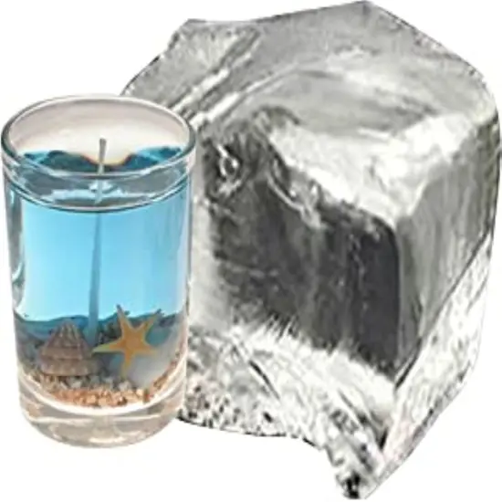 High Density Penreco Gel Candle Wax - 10 LB Bag - Great for Decorative Candles&hellip; {2}