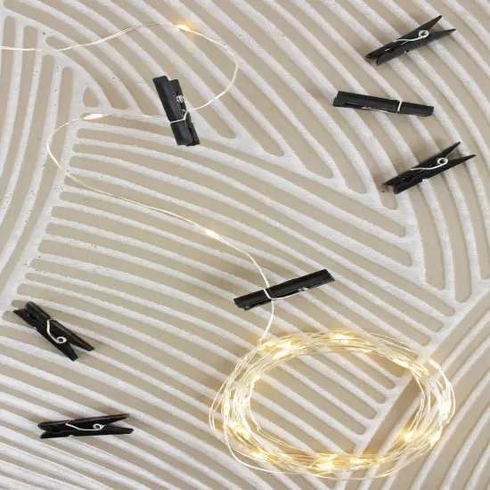 Perfect Holiday 36 LED Photo Clip String Light - Battery Operated {3}