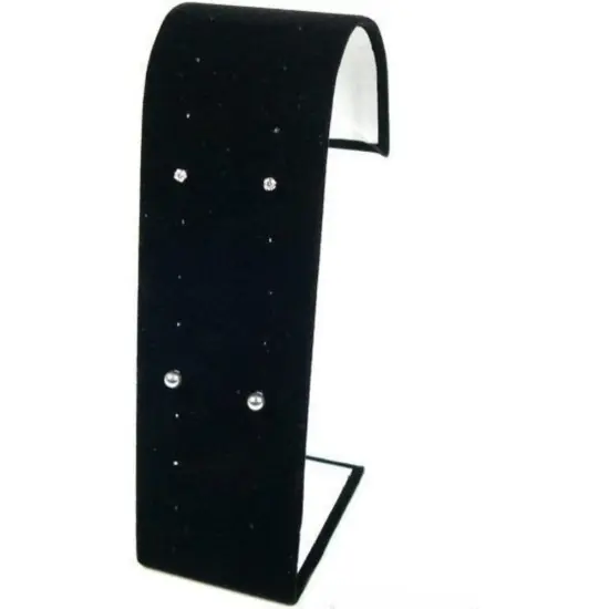23 Earring Jewelry Display Fixtures Black {6}