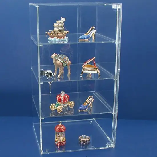 Acrylic Countertop Jewelry Locking Showcase Display {1}