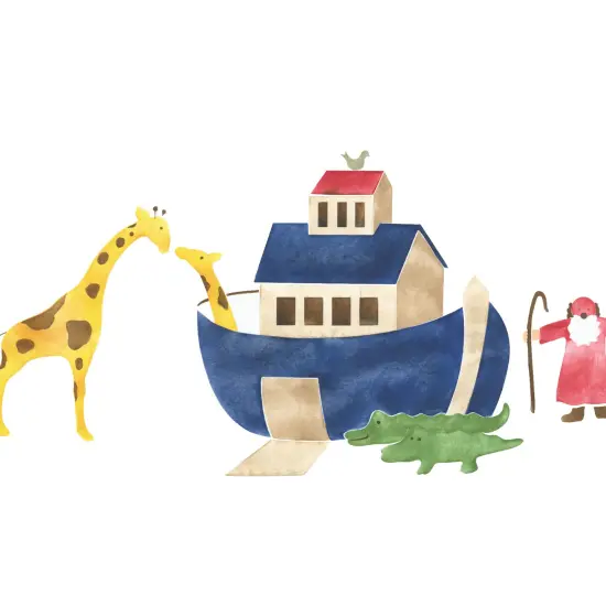 Noah's Ark Wall Stencil | 2366 by Designer Stencils | {2}