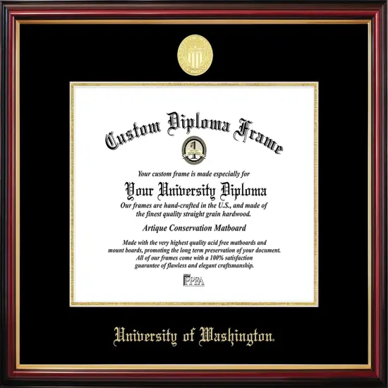 University of Washington Petite Diploma Frame {1}