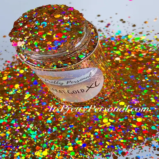 &ldquo;18 Karat Gold XL&rdquo;- Holographic XL {3}