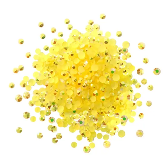 Buttons Galore and More Flat Back Jewelz Bundle in Primary Iridescent Colors - Over 2000 Gems {3}