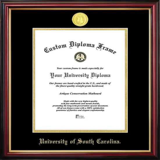 University of South Carolina Petite Diploma Frame {1}