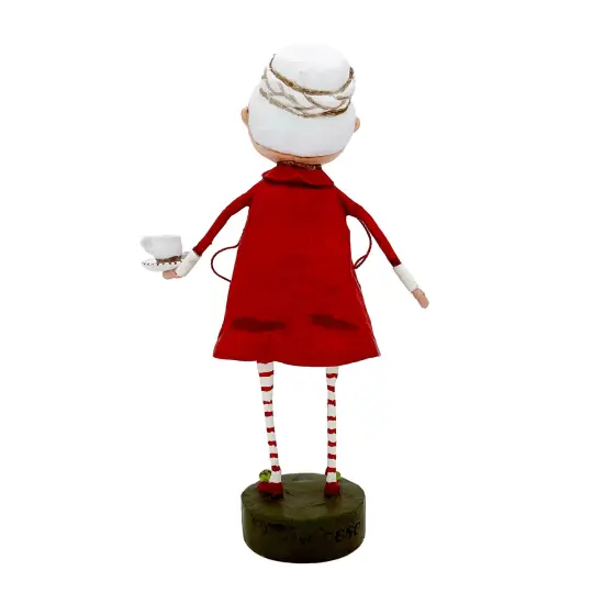 Lori Mitchell Christmas Collection: Rosy Cozy Mrs. Claus Figurine {3}