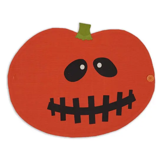 DII Jack-O-Lantern Table Runner / Placemat (Set of 4) {2}