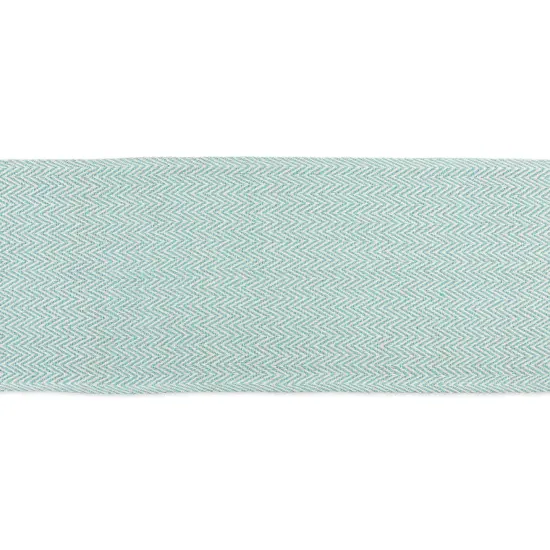 DII Artichoke Green Braided Stripe Table Runner 15x72 {2}