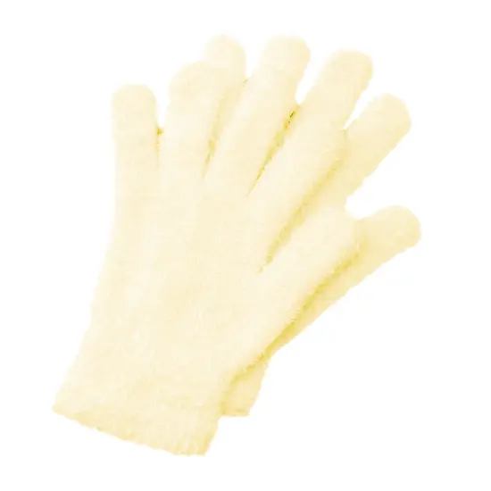 DII Off White Round Crochet Bath Mat {2}