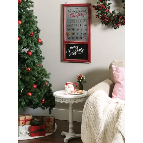 DII Chalkboard And Galvanized Days Til Christmas Calendar {4}