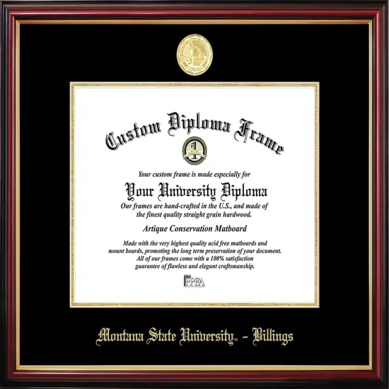 Montana State University Petite Diploma Frame {1}