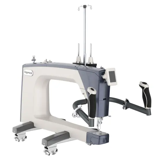 Q'nique 19X Quilting Machine and Q-Zone Hoop Quilting Frame {1}