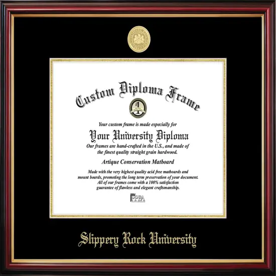 Slippery Rock Petite Diploma Frame {1}