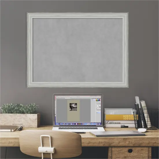 Magnetic Boards, Home Office Boards (31x23 in.) Bel Volto Silver Framed Organization Boards {5}