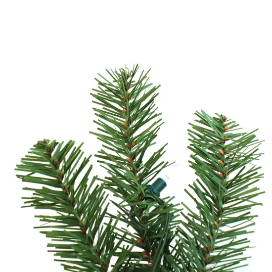 Perfect Holiday 36" Pre-Lit Classic Pine Teardrop {4}