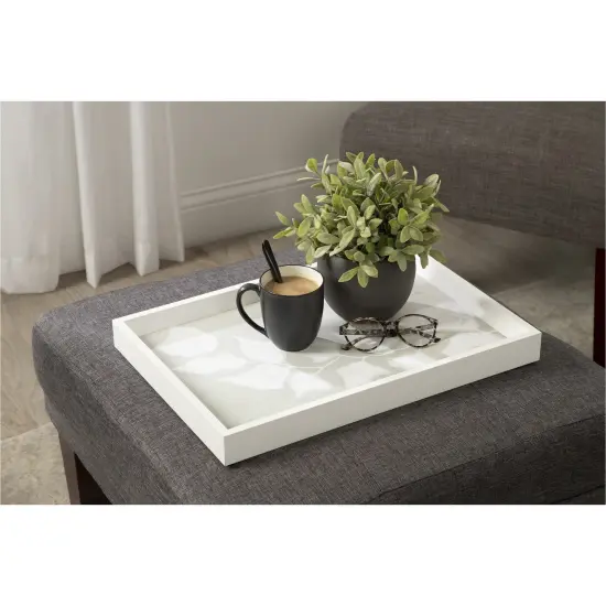 Amanti Art Decorative Wood Tray 13"x19" featuring 'Paper Bark III' by Urban Road by Urban Road Framed Art Print {1}