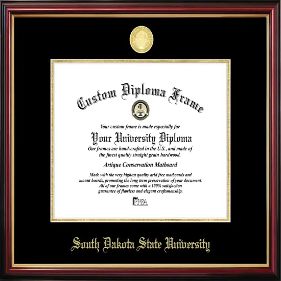 South Dakota State Petite Diploma Frame {1}