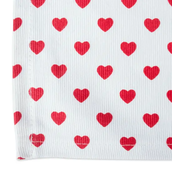 DII Lil Hearts Ribbed Placemats (Set of 6) {2}