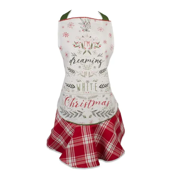 DII Woodland Christmas Chef Apron {1}