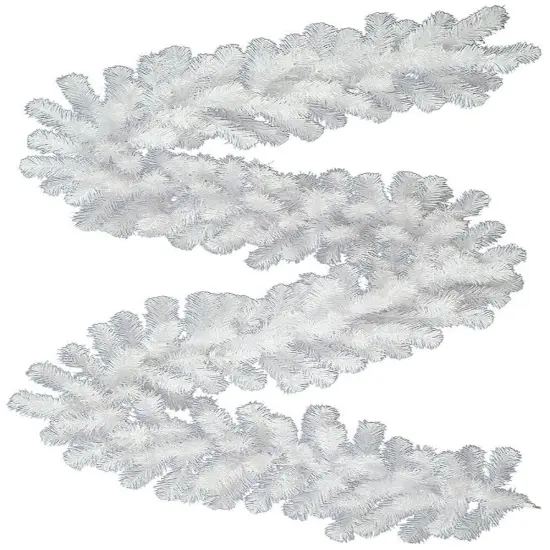 Perfect Holiday 9ft White Artificial Christmas {1}