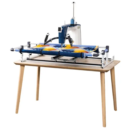 Q'nique 19X Quilting Machine and Cutie Table Top Quilting Frame {2}