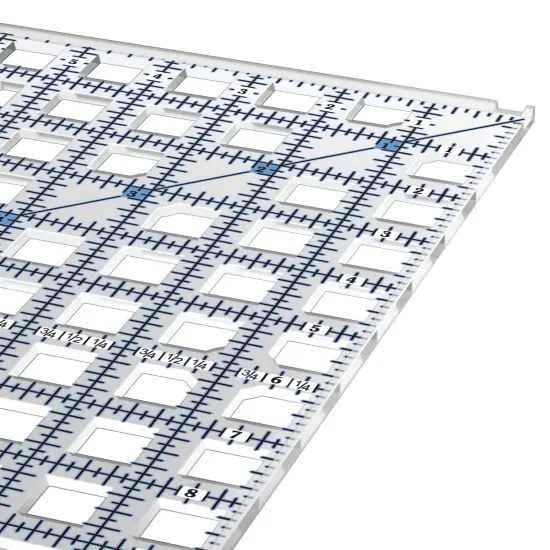 TrueCut 9.5"x9.5" Quilting Ruler {5}