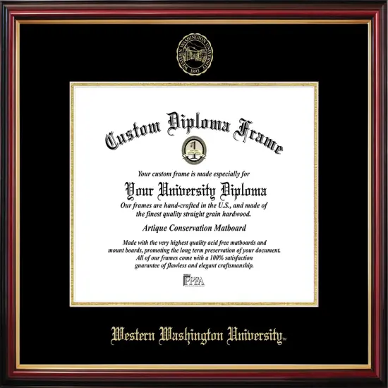 Western Washington University Petite Diploma Frame {1}