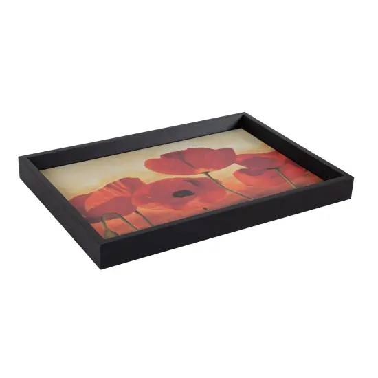Amanti Art Decorative Wood Tray 13"x19" featuring 'In the Sun' by Andrea Kahn. by Andrea Kahn Framed Art Print {2}