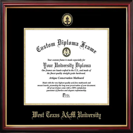 West Texas A&M University Petite Diploma Frame {1}