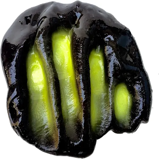 Color Changing Powder Pigment Thermochromic Temperature Heat Sensitive Black yellow 82&deg;f {1}