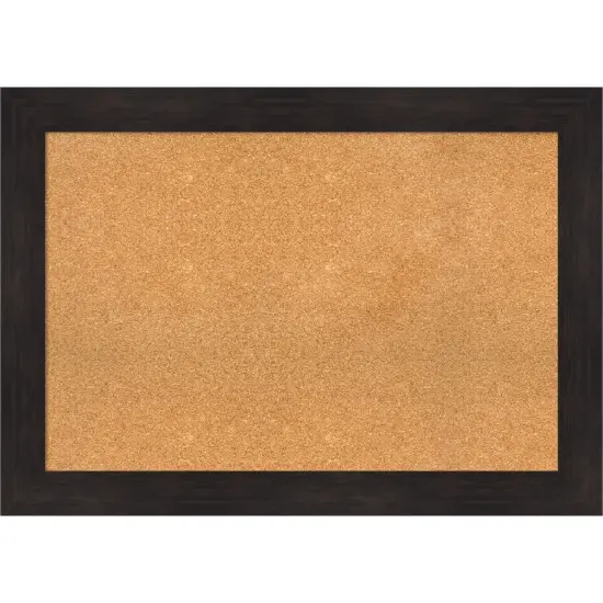 Cork Board, Furniture Espresso Frame - Bulletin Board, Organization Board, Pin Board {1}