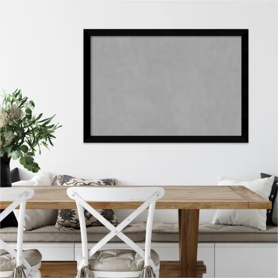Magnetic Boards, Home Office Boards (39x27 in.) Black Museum Framed Organization Boards {4}