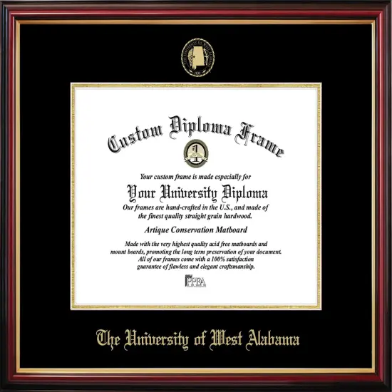 University of West Alabama Petite Diploma Frame {1}
