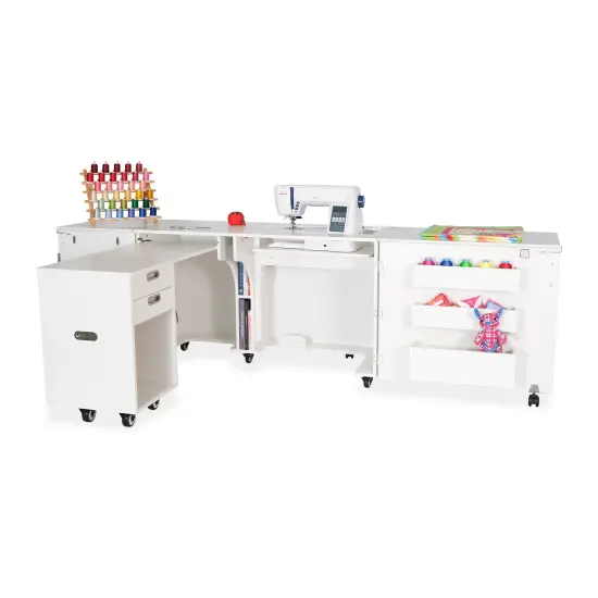 Aussie Sewing Cabinet Ash White {1}