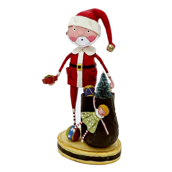 Lori Mitchell Christmas Collection: Santa & His Sack Figurine {1}