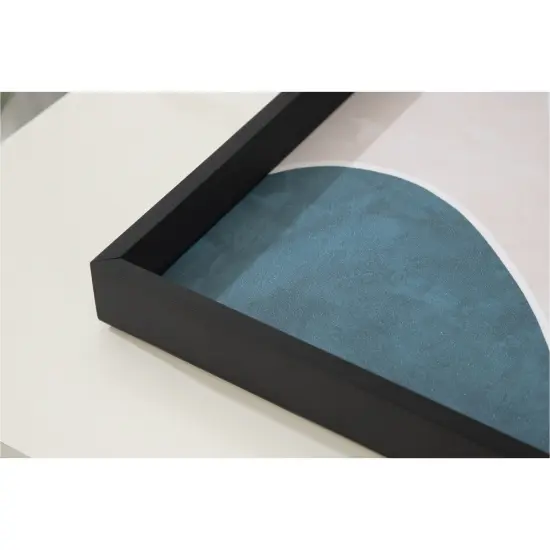 Amanti Art Decorative Wood Tray 13"x19" featuring 'Megan' by Urban Road by Urban Road Framed Art Print {4}