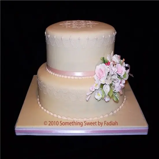 Victorian Circle Set Cake Stencils | C408 by Designer Stencils | Cake Decorating Tools | Baking Stencils for Royal Icing, Airbrush, Dusting Powder | Reusable Plastic Food Grade Stencil for Cakes | Easy to Use & Clean Cake Stencil {2}