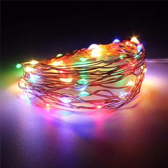 Perfect Holiday 100 LED String Light Copper Wire Multicolor {5}