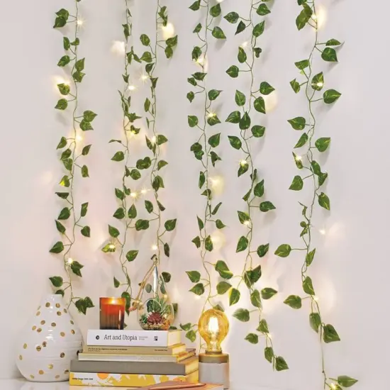 Perfect Holiday Decorative IVY String Lights Battery Operated {1}