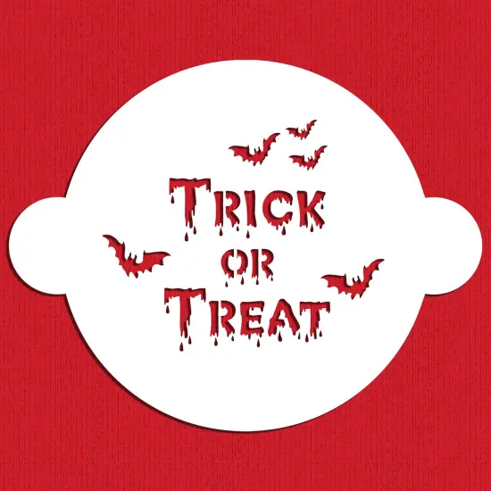Halloween Trick or Treat Cake Stencil | C383 by Designer Stencils | Cake Decorating Tools | {5}