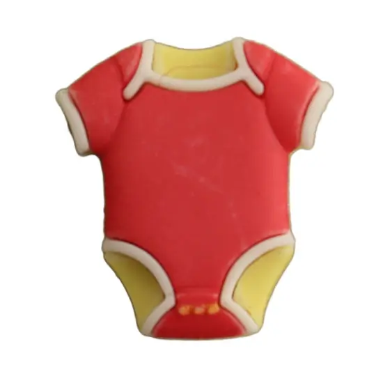 Buttons Galore and More 3D Bulk Buttons - Onsie - 25 Buttons Pink {3}