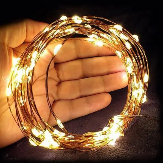 Perfect Holiday LED Copper Wire String Light - Battery Operated {1}
