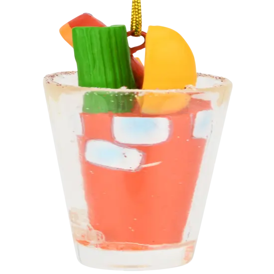 Bloody Mary Drink Christmas Ornament Food Ornaments {5}