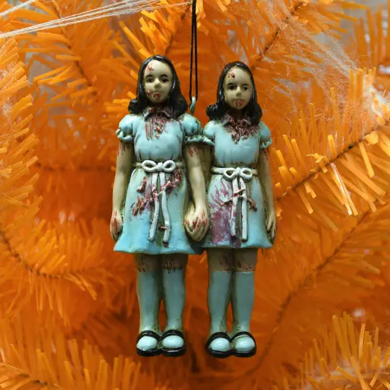 Creepy Twins Halloween / Christmas Ornaments {4}