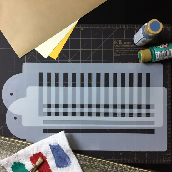 Plaid Cake Stencil | C236 by Designer Stencils | Cake Decorating Tools | {4}