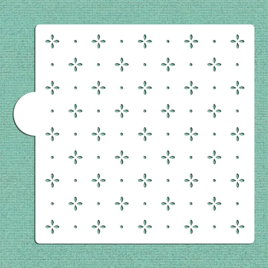 Petite Design Cookie & Craft Stencil | CM138 by Designer Stencils | Cookie Decorating Tools | Baking Stencils for Royal Icing, Airbrush, Dusting Powder | Craft Stencils for Canvas, Paper, Wood | Reusable Food Grade Stencil {3}