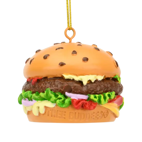 Hamburger Food Christmas Ornament Decoration {3}