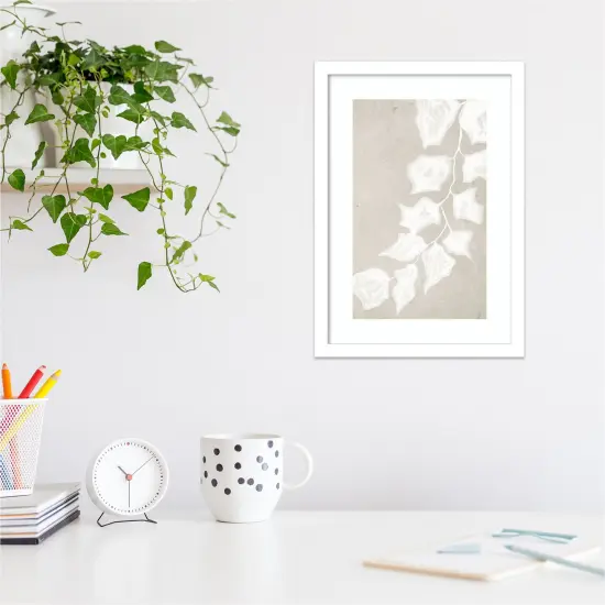 Paper Bark III by Urban Road Wood Framed Wall Art Print {4}